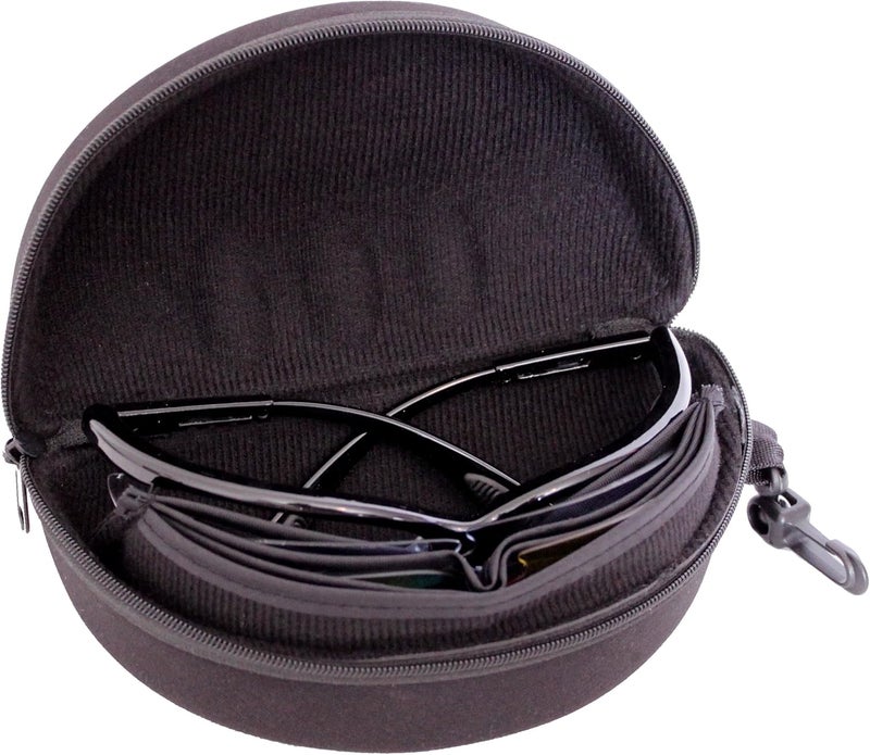 Python Racquetball Python RG Multi Lense Racquetball (Squash) Eye Protection w/Free case (Eyewear, Goggle, Eyeguard) - Black or White - Image 3